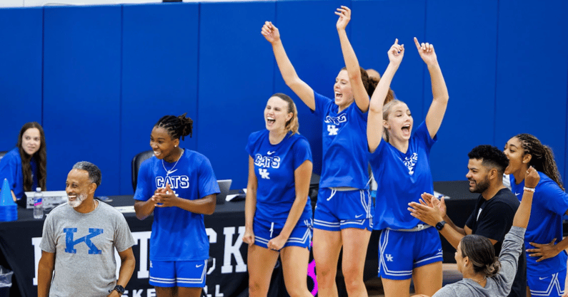 Kentucky Women’s Basketball Team Practice. Photo by Eddie Justice | UK Athletics
